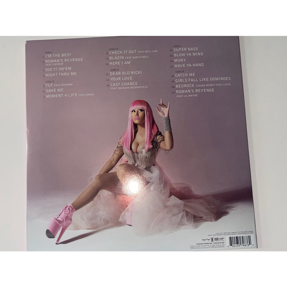 Nicki Minaj ‘Pink Print’ OR Beam me up scotty’ Album LPs